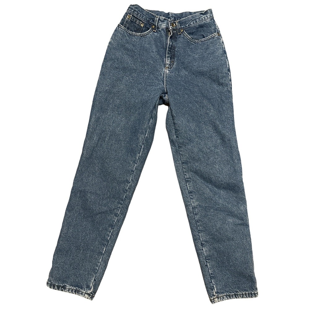 Vintage L.L. Bean Womens Lined Denim Jeans Size‎ 8MT Made In The USA